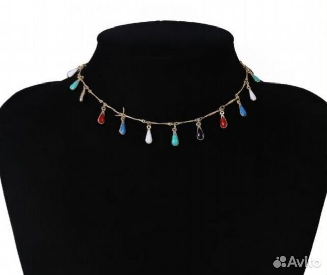 Чокер с подвесками