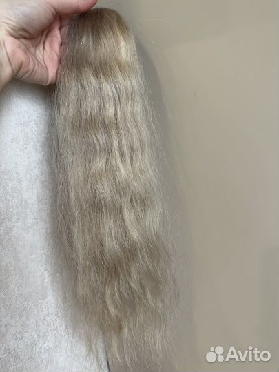 Волосы для наращивания блонд