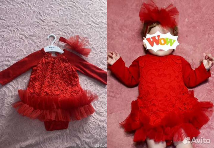 Боди для девочки 68