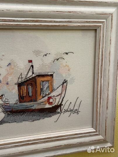 Картина вышитая крестом