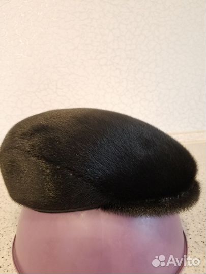 Кепка мужская из меха нерпы новая