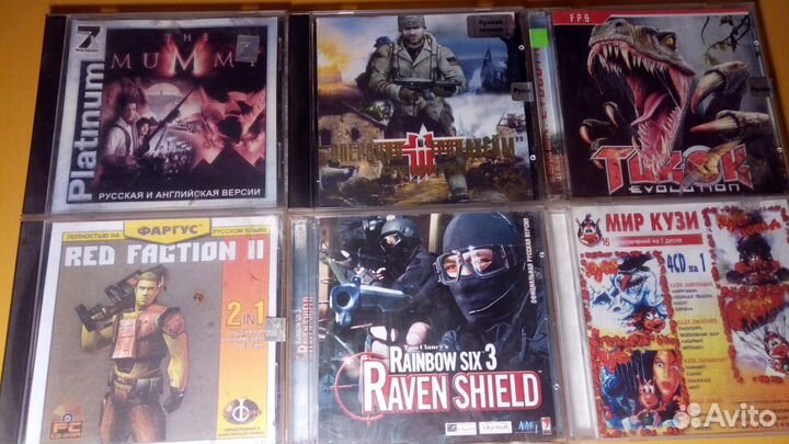 Компьютерные игры на дисках