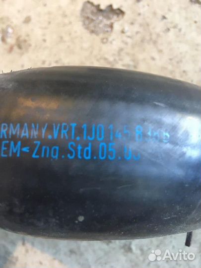 Патрубок интеркулера Сеат Толедо 2