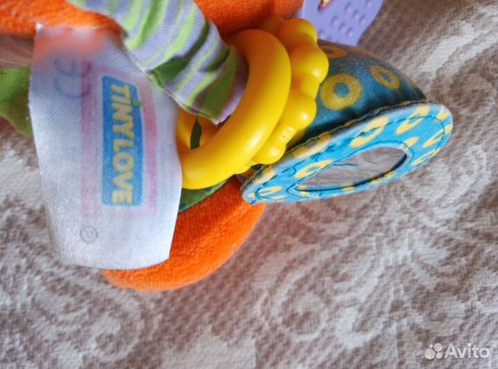 Развивающая игрушка в коляску tinylove тыковка