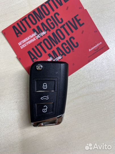 Ключ зажигания Peugeot с программированием