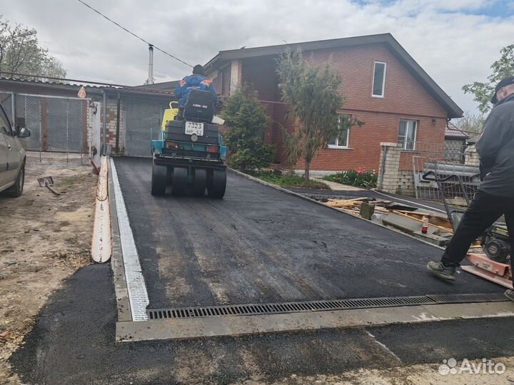 Асфальтирование укладка асфальта