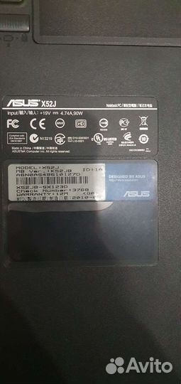 Ноутбук asus