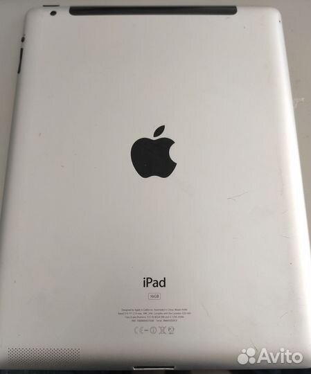 iPad 2 16Гб с дефектом