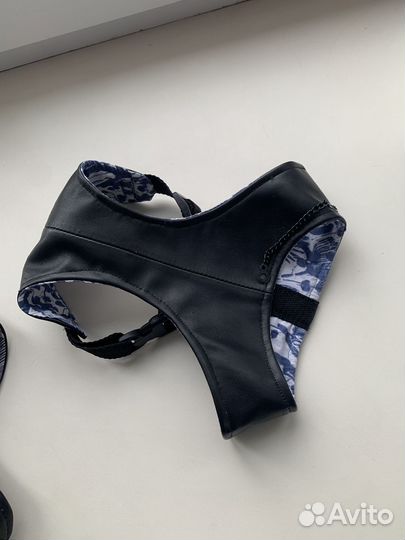 Шлейка для собаки или кошки натуральная кожа