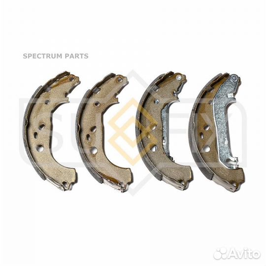 Sufix SY1018 Барабанные тормозные колодки зад прав