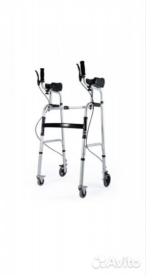 Ходунки для взрослых на колесах с тормозом