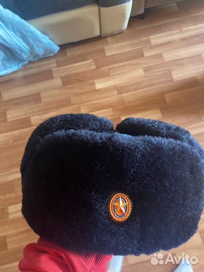 Зимняя шапка ушанка мчс