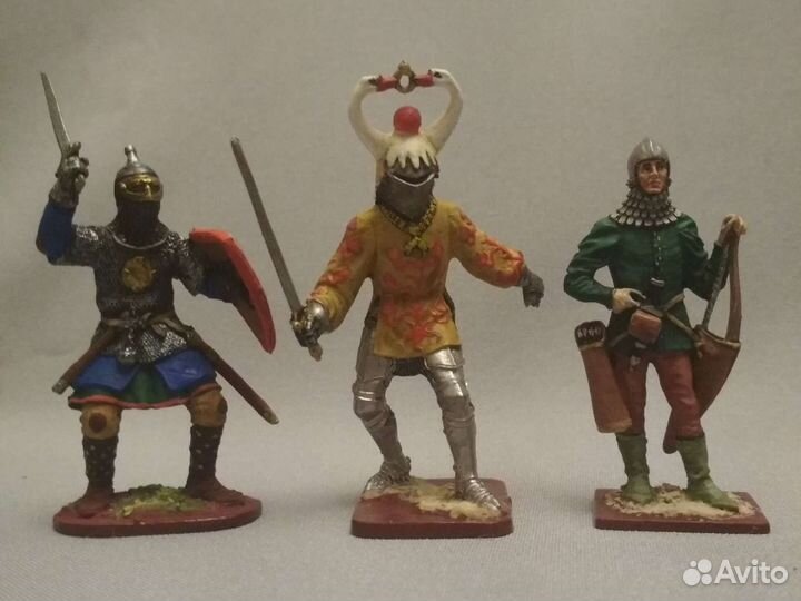 Оловянные солдатики,Ек-кастинг, фигурки в росписи