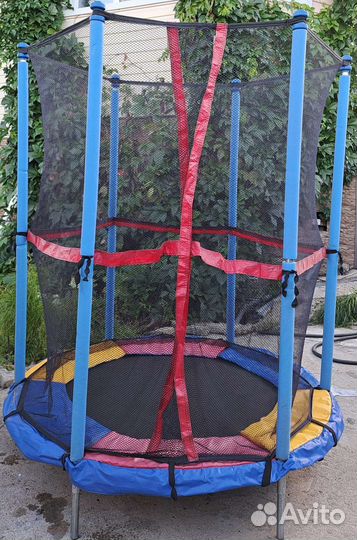 Батут с сеткой