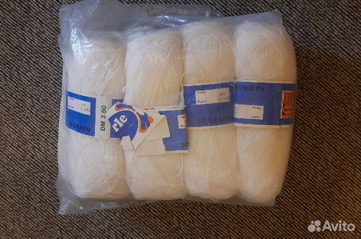 Dralon пряжа для вязания винтаж Германия