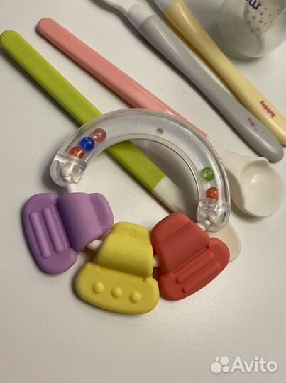 Прорезыватель pigeon нимблер ложечки соска