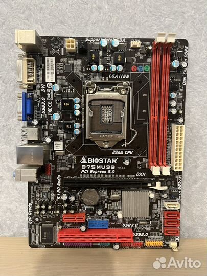 Biostar B75MU3B (LGA 1155)