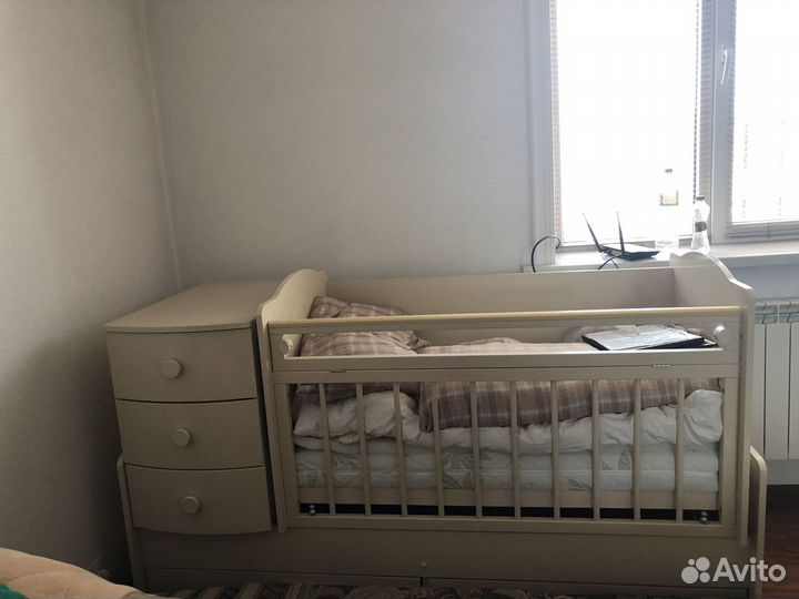 Детская кроватка трансформер
