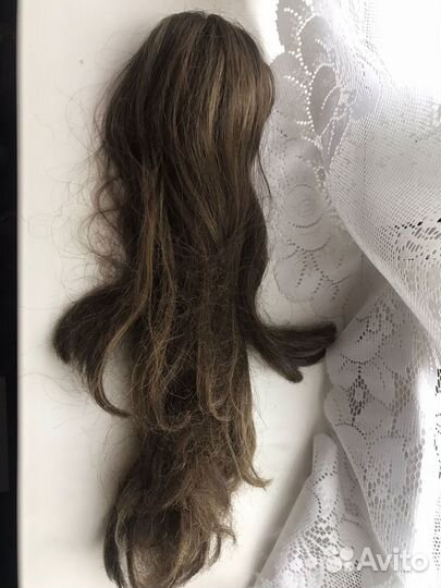 Шиньон из волос (хвост)