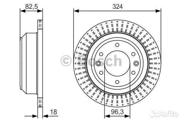 Диск тормозной