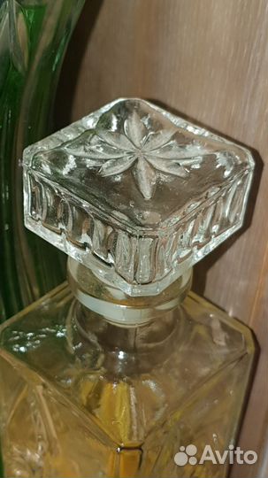 Ваза и одеколон винтаж