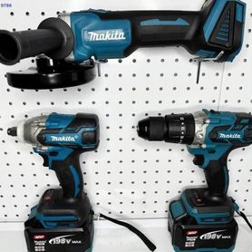 Набор Makita 3В1 Шуруповерт+ушм+Гайковерт350