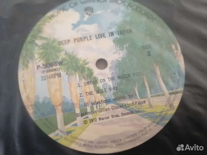 Deep Purple, винил, оригиналы, Япония