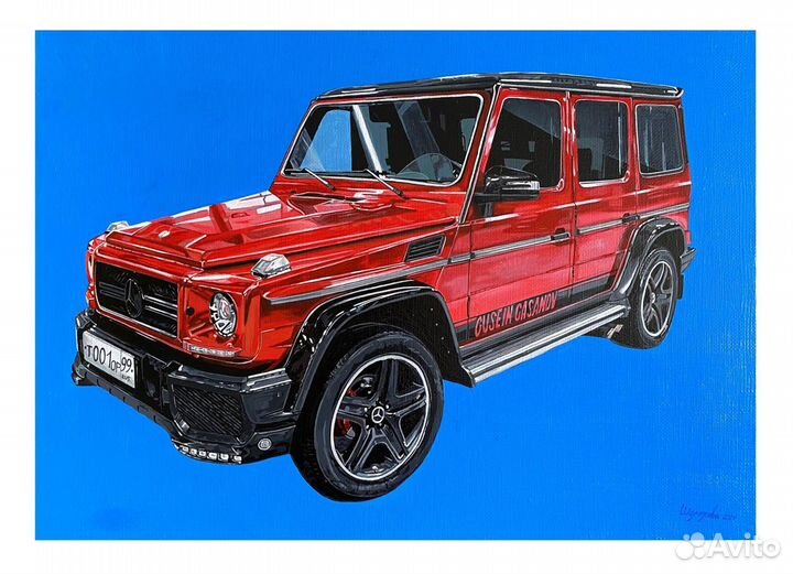 Картина маслом на холсте