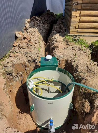 Установка септика под ключ