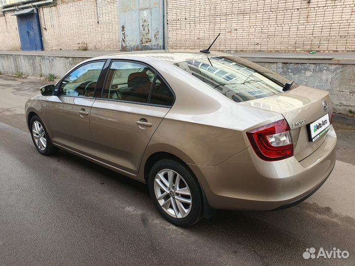 Skoda Rapid 1.6 МТ, 2019, 89 000 км