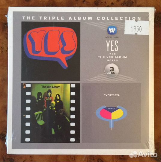 CD/Новые/Фирменные/Yes/The Triple Album Collection