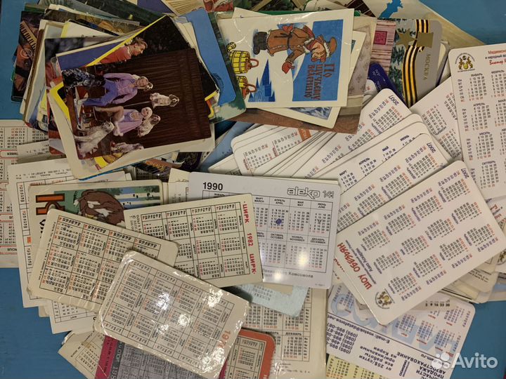 Карманные календарики