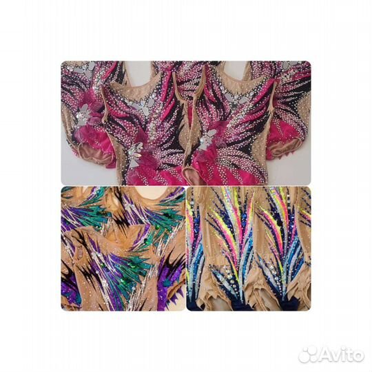 Групповые купальники для худ. гимнастики