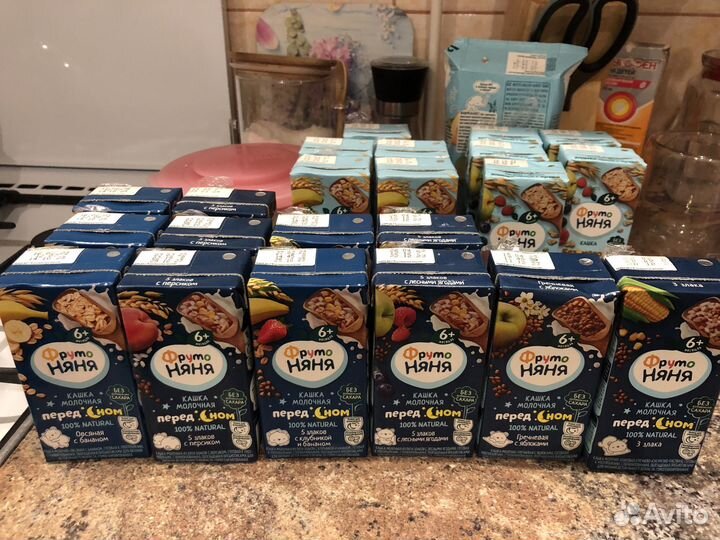 Фруто няня кашка молочная