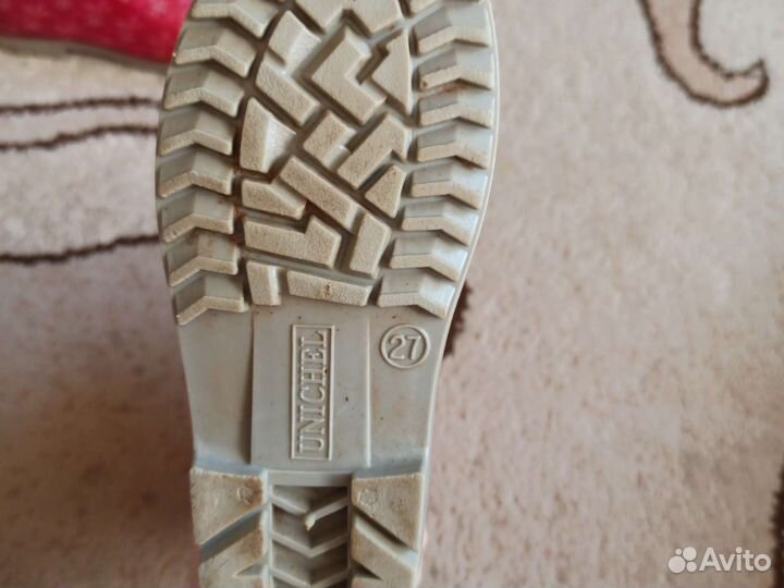 Сапоги для девочки