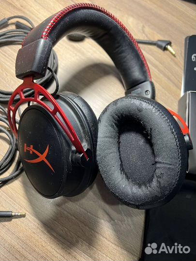 Наушники HyperX Cloud Alpha Red