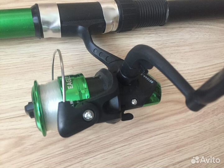 Удочка в сборе для рыбалки готовая