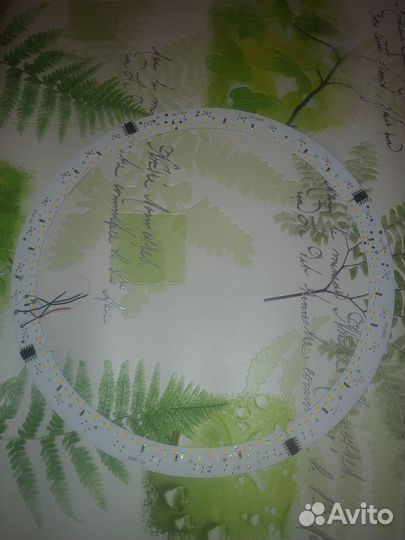 Led лампа круглая на запчасти