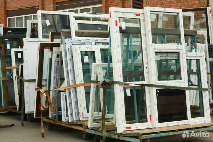 Окна неликвид1000шт рамы балконы двери раздвиж