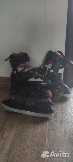 Роликовые коньки раздвижные