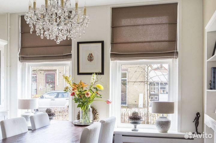 Римские шторы. Вызовите дизайнера бесплатно