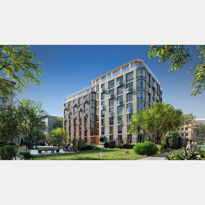 1-к. квартира, 46,7 м², 2/7 эт.