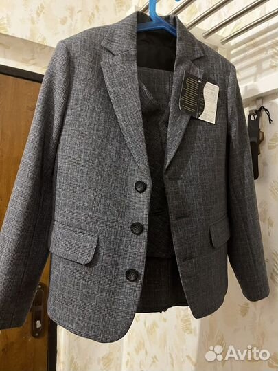 Школьный костюм для мальчика 140