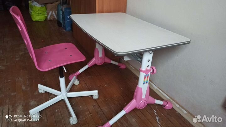 Стол парта + стул икея