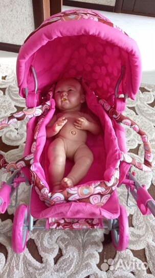 Коляска кукольная