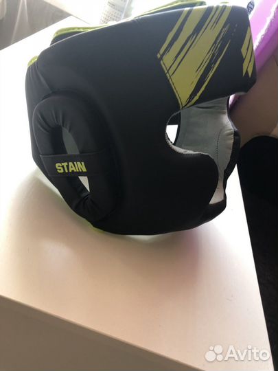 Боксерский шлем с бампером