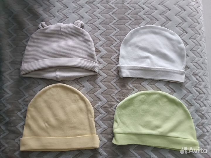 Шапочки 3-6 мес
