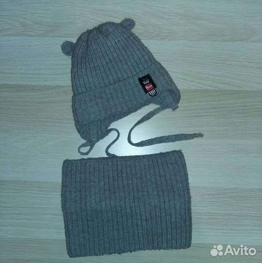 Комплект (шапка + шарф)