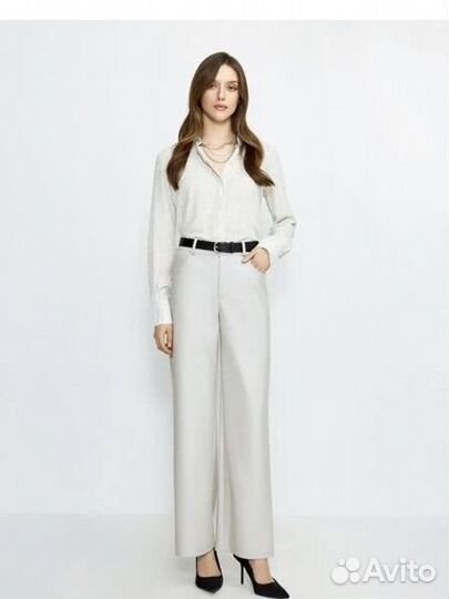 Брюки женские кожзам