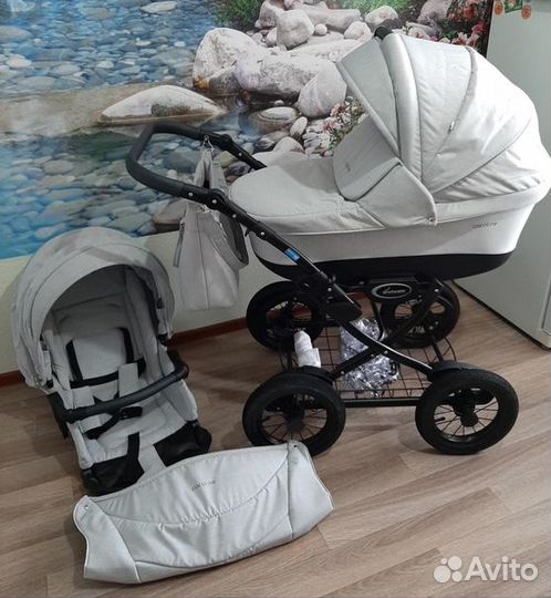 Коляска AroTeam Cocoline Экокожа 2 в 1